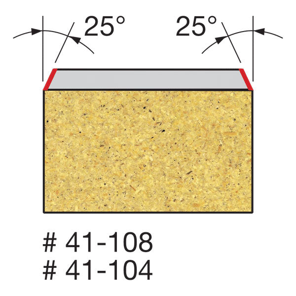 Freud 41-104 19/32" (Dia.) Bevel Trim Bit - 2