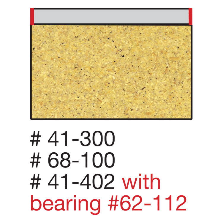 Freud 41-402 7/8" (Dia.) Flush & Bevel Trim Bit - 2