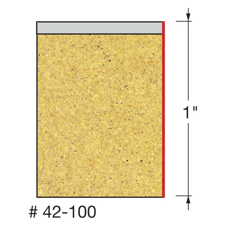 Freud 42-100 3/8" (Dia.) Bearing Flush Trim Bit - 2
