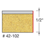 Freud 42-102 3/8" (Dia.) Bearing Flush Trim Bit - 2