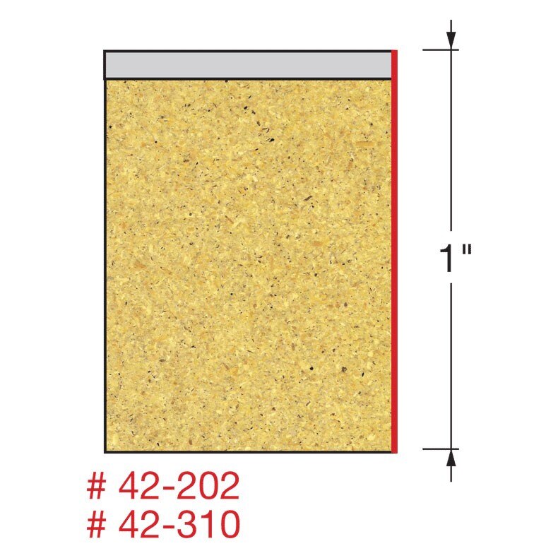 Freud 42-202 3/4" (Dia.) Downshear Helix Flush Trim Bit - 2