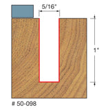 Freud 50-098 5/16" (Dia.) Top Bearing Flush Trim Bit - 2