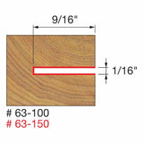 Freud 63-100 9/16" Depth Slotting Cutter Set - 2