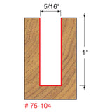 Freud 75-104 5/16" (Dia.) Up Spiral Bit - 2