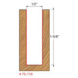 Freud 75-110 1/2" (Dia.) Up Spiral Bit - 2