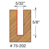 Freud 75-202 5/32" (Dia.) Up Spiral Bit - 2