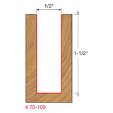 Freud 76-109 1/2" (Dia.) Down Spiral Bit - 2