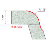 Freud 85-005 1/2" Radius Ogee Bowl Bit - 2