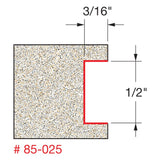 Freud 85-025 3/16" Depth Inlay Bit - 2