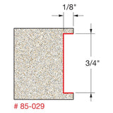 Freud 85-029 1/8" Depth Inlay Bit - 2