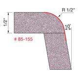 Freud 85-155 1/2" Radius Round Over Bowl Bit - 2