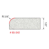 Freud 85-342 1/4" Radius Rounding Over Bit - 2