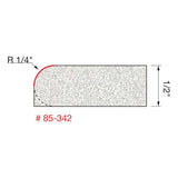 Freud 85-342 1/4" Radius Rounding Over Bit - 2