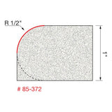 Freud 85-372 1/2" Radius Rounding Over Bit - 2