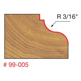 Freud 99-005 1-3/8" (Dia.) Classical Roman Ogee Bit (Quadra-Cut) - 2