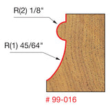 Freud 99-016 1" (Dia.) Face Molding Bit - 2