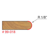 Freud 99-018 1/8" Radius Canoe Joint Bit - 2