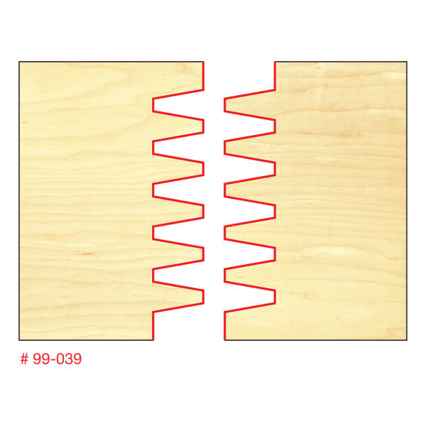 Freud 99-039 2" (Dia.) Variable Height Finger Joint Bit - 2