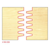 Freud 99-039 2" (Dia.) Variable Height Finger Joint Bit - 2