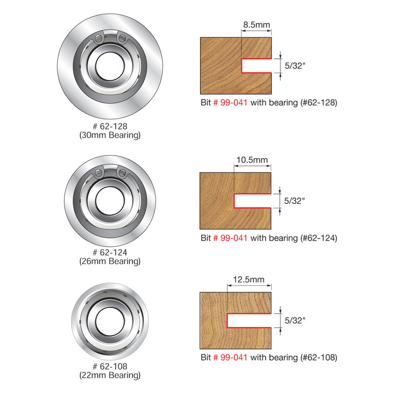 Freud 99-041 1-27/32" (Dia.) Biscuit Joining Set - 2