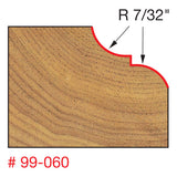 Freud 99-060 1-1/2" (Dia.) Rail & Stile Profile Bit - 2