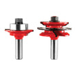 Freud 99-281 2-3/8" (Dia.) Recoverable Bead Glass Door Bit Sets
