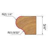 Freud 99-462 1-13/32" (Dia.) Window Stool Bit - 2