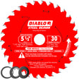 Diablo D055030FMX 5-1/2" x 30 Tooth Metal Cutting Saw Blade