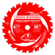 Diablo D0624DA 6-1/2" x 24 Tooth Demo Demon Framing/Demolition Saw Blade