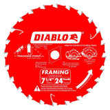 Diablo D0724A 7-1/4" x 24 Tooth Framing Saw Blade - 2