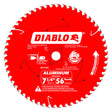 Diablo D0756NA 7-1/4" x 56 Tooth Thick Aluminum Cutting Saw Blade