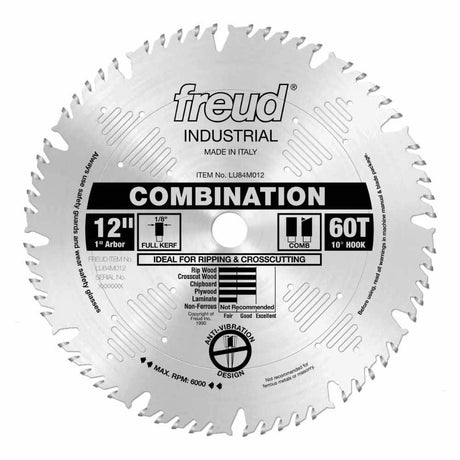 Freud LU84M012 12" Combination Blade