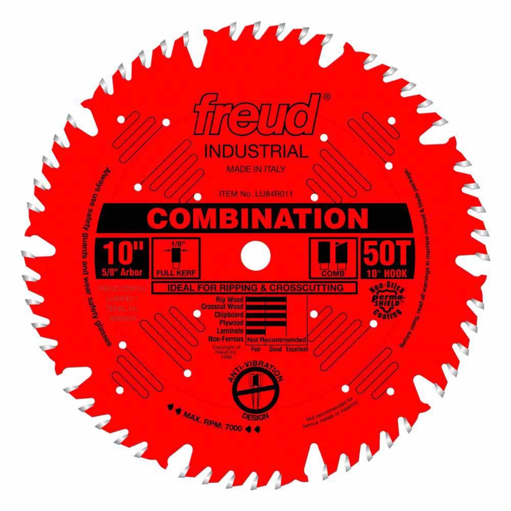 Freud LU84R011 10" Combination Blade