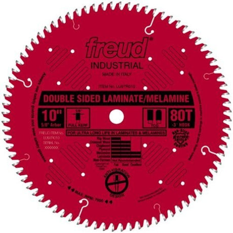 Freud LU97R010 10" Laminate and Melamine Cutting Saw Blade