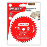 Diablo D0436X 4-1/2-Inch 36 Tooth ATB Cordless Trim Saw Blade with 20-Millimeter Arbor and 3/8-Inch Reducer Bushing - 2