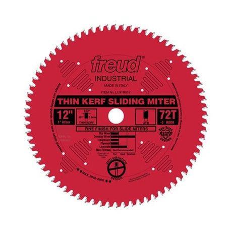 Freud LU91R012 12 x 72 x 1 ATB Perma-Shield Saw Blade
