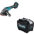 Makita GAG01Z 40V max XGT 4-1/2" / 5" Angle Grinder W/ BL4080F 40V max XGT 8.0Ah Battery