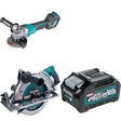 Makita GAG06Z Angle Grinder Kit W/ GSR02Z Circular Saw and FREE Battery