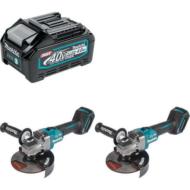 Makita GAG07Z[2] Angle Grinder W/ FREE BL4040 Battery