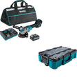 Makita GAG11M1 XGT Angle Grinder Kit W/ FREE MAKTRAK Medium Tool Box
