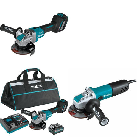 Makita GAG11Z Grinder Kit W/ GAG11M1 Kit and FREE GA4570