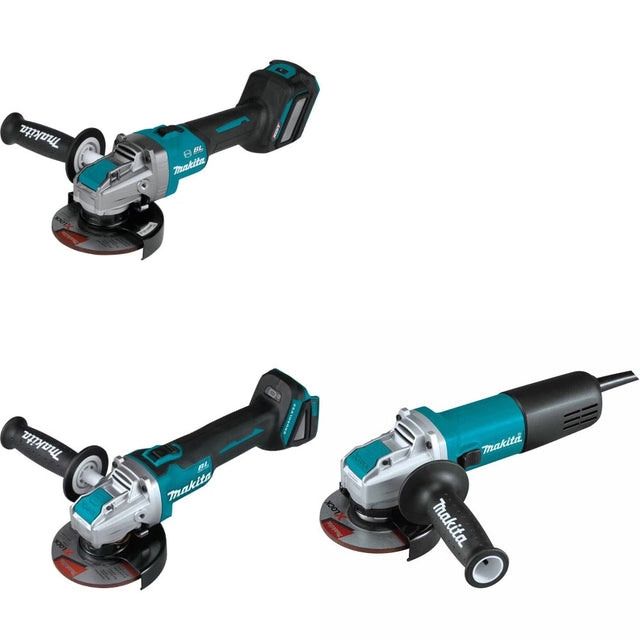 Makita GAG11Z Grinder Kit W/ XAG25Z Grinder and FREE GA4570 Grinder