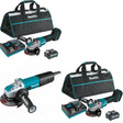 Makita GAG13M1 Angle Grinder, 2 Pack Kit W/ FREE GA4570 Angle Grinder