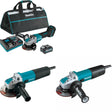 Makita GAG13M1 Angle Grinder Kit W/ GA5080 Grinder and FREE GA4570