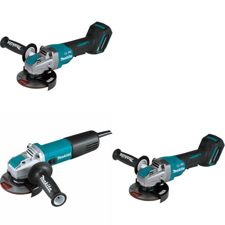 Makita GAG13Z Angle Grinder, 2 Pack Kit W/ FREE GA4570 Angle Grinder