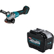 Makita GAG13Z 4-1/2" / 5" X-LOCK Paddle Switch Angle Grinder W/ BL4080F 8.0Ah Battery