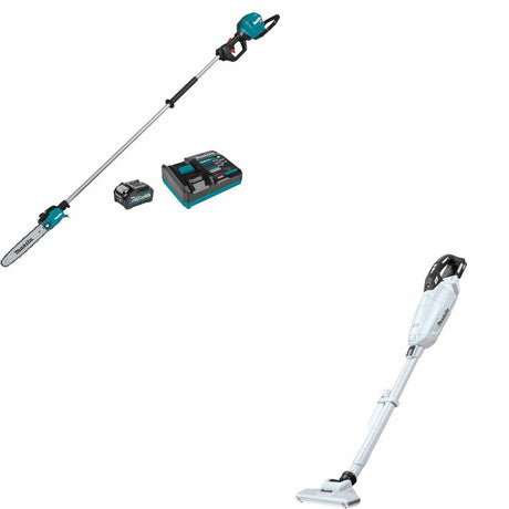 Makita GAU01M1 40V Max XGT 10" Pole Saw Kit W/ FREE GLC02Z 40V Max XGT Vacuum