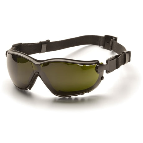 Pyramex GB1850SFT V2G Eyewear 5.0 IR Filter Lens with Black Strap/Temples