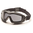 Pyramex GB6420SDT V2G-XP Eyewear Dual Gray Anti-Fog with Black Frame