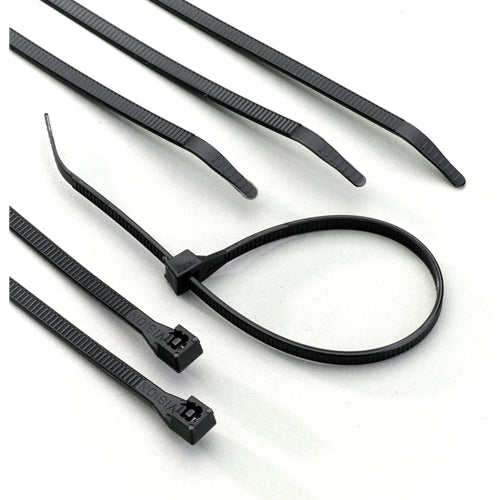 Gardner Bender  46-308UVB Cable Tie 8" 75lb Black (100-Pack) - 2